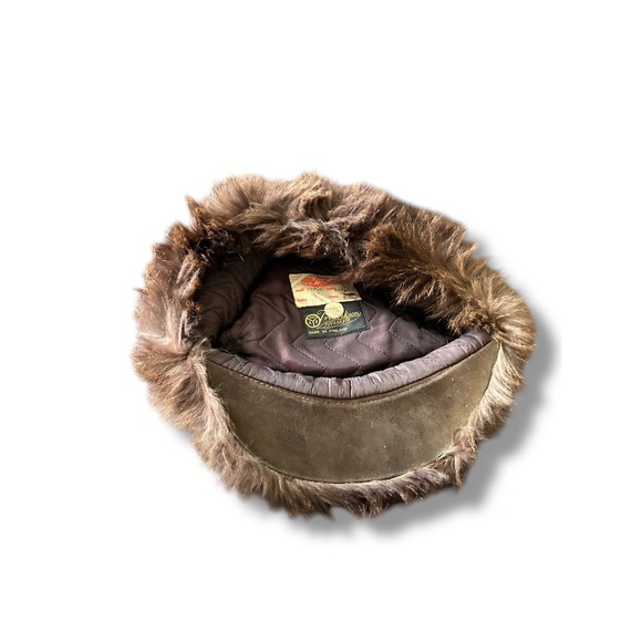 Vintage Fredrickson Faux Fur Vintage Style Winter Warm Bucket Hat Fur Indie Boho - Picture 14 of 14